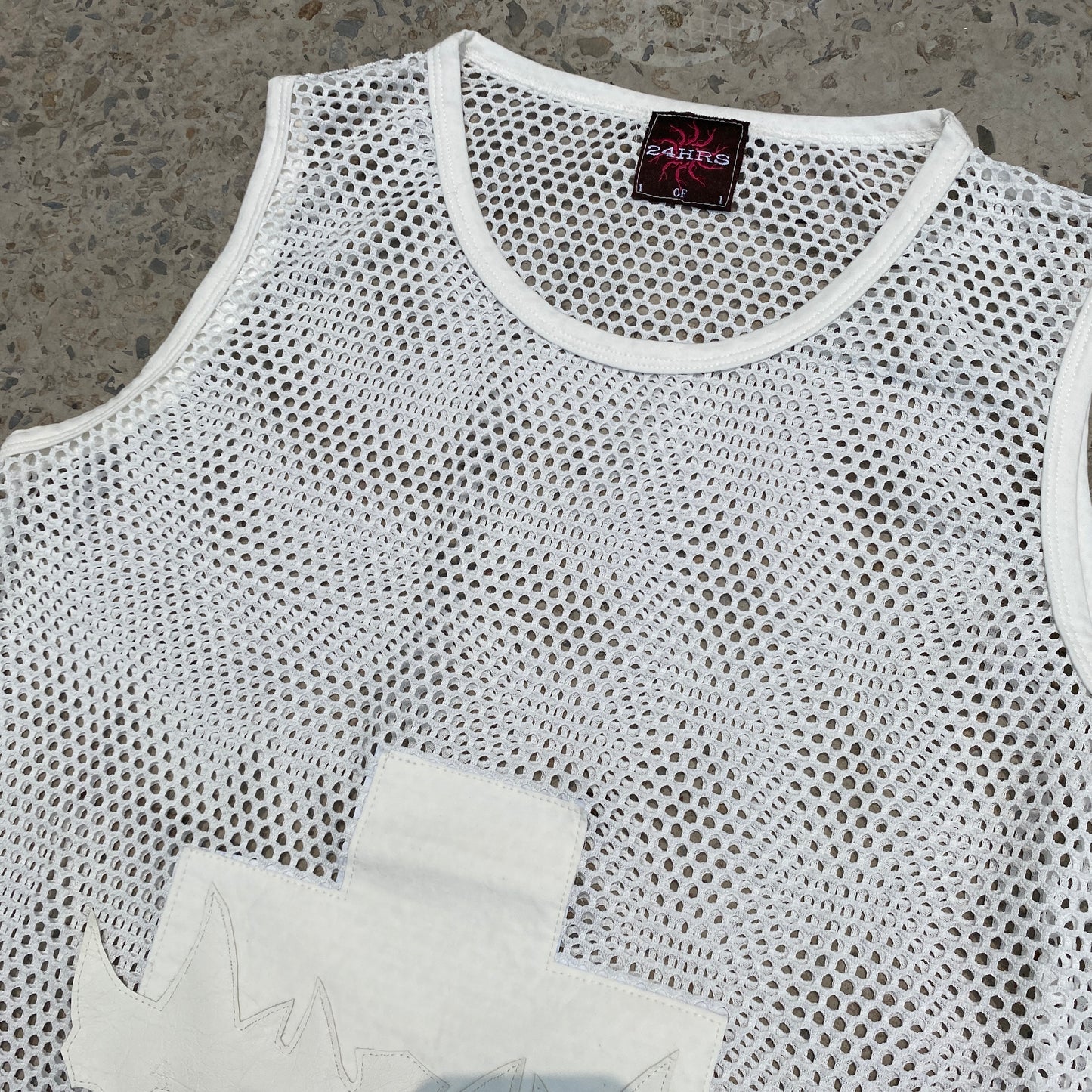 NETTED TANK (WHITE)