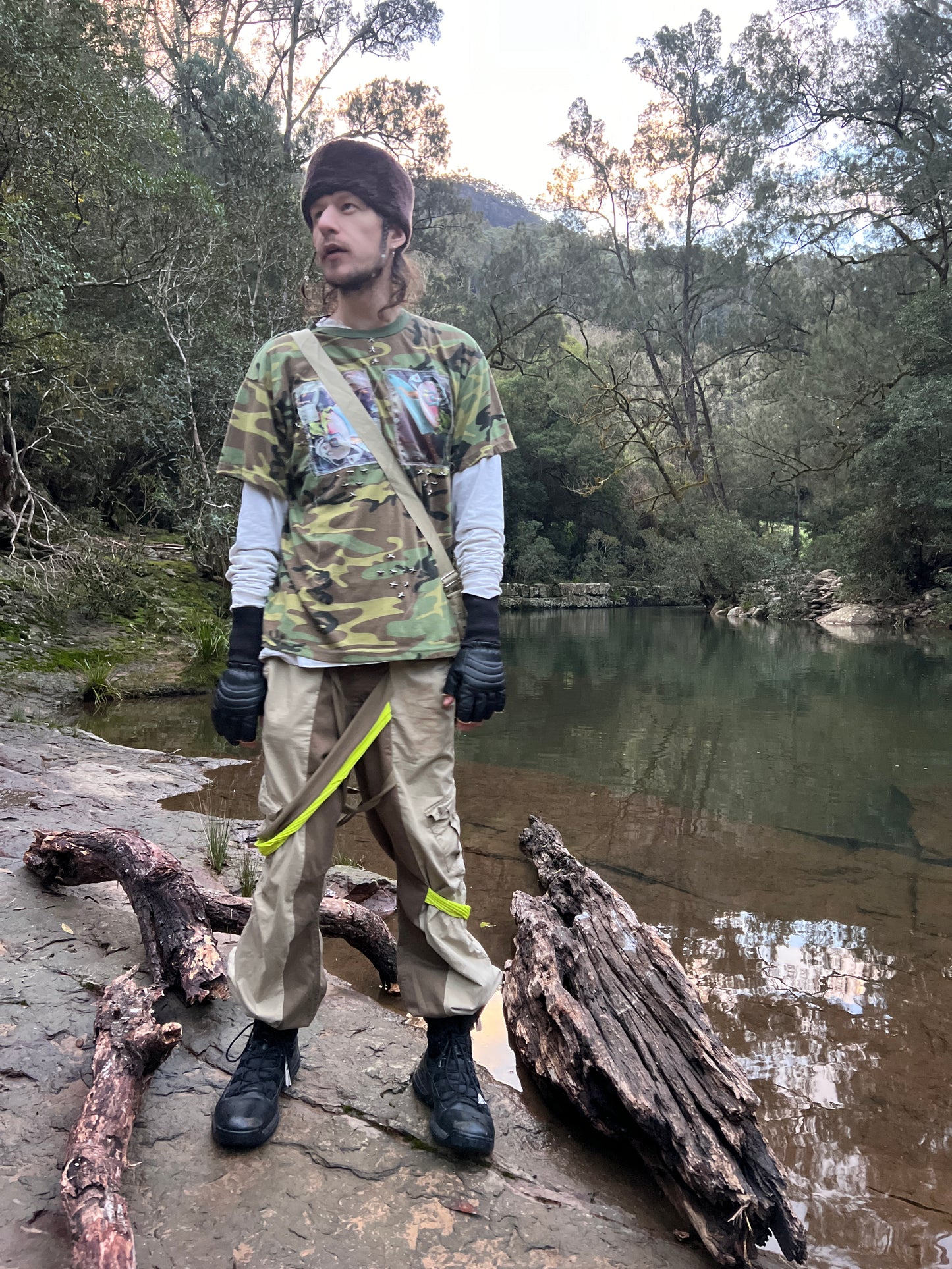 'DIPTYCH OF SUFFERING' CAMO TEE