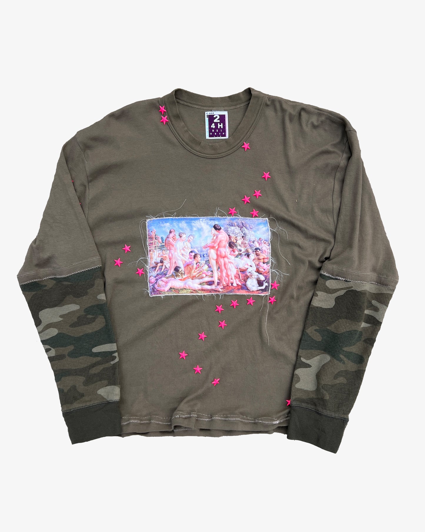 PARADISE HALF CAMO THERMAL LONGSLEEVE