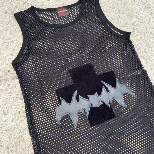 NETTED TANK (BLACK)