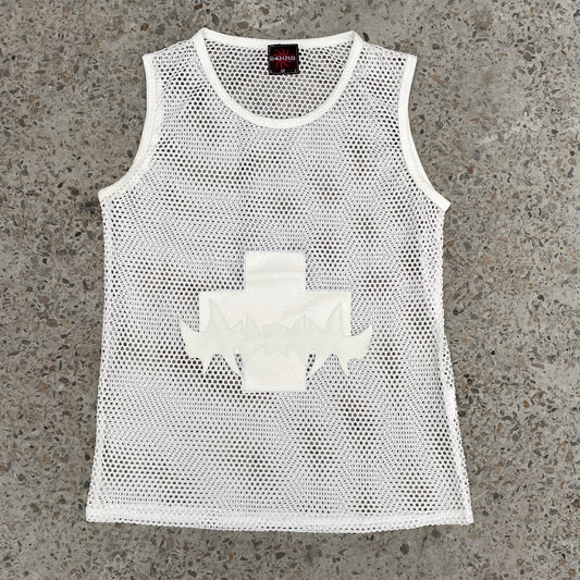 NETTED TANK (WHITE)