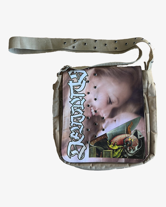 'DEVIANTS' STUDDED SATCHEL