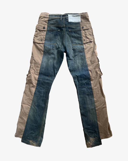 HYBRID CARGO - BEIGE / DENIM