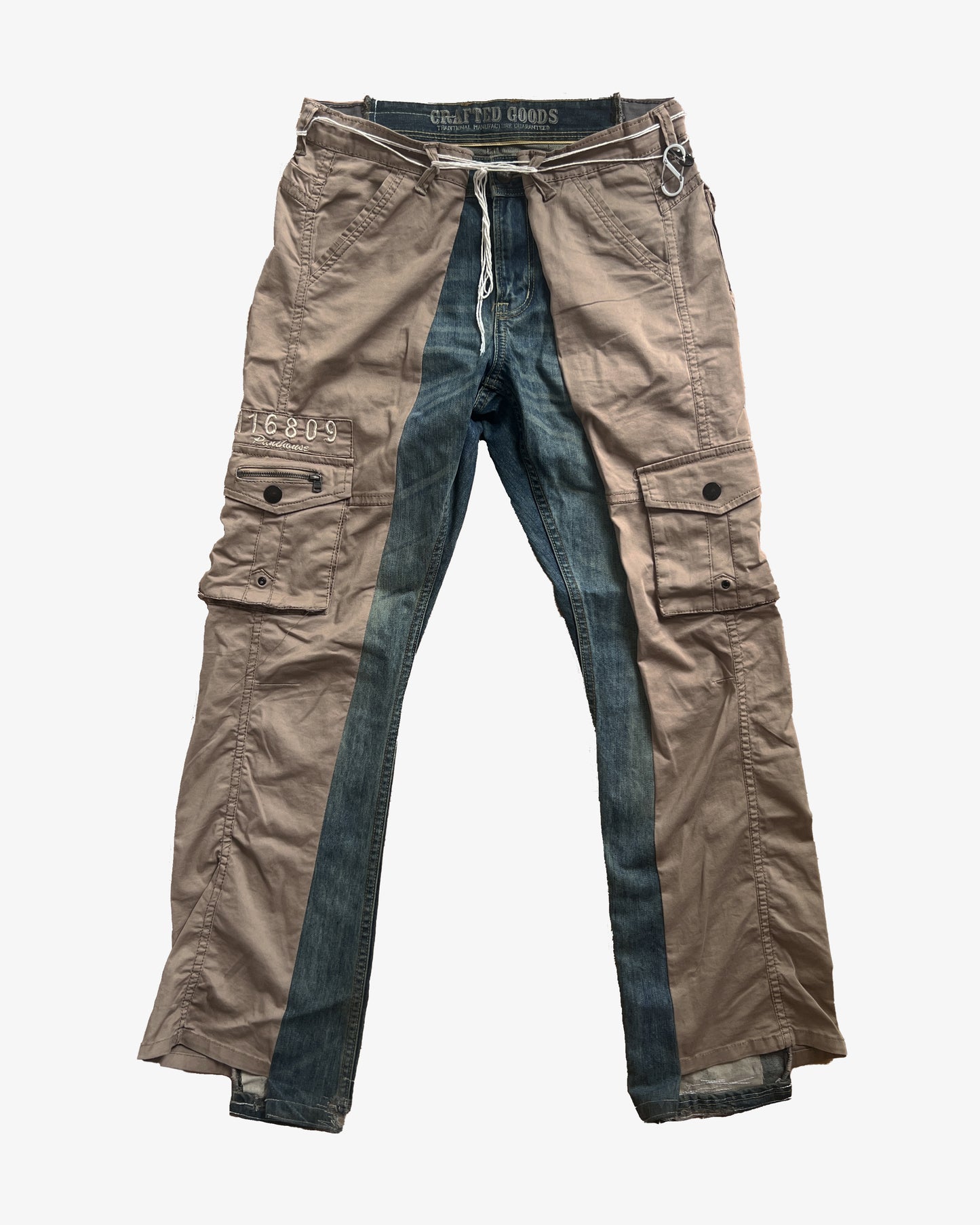 HYBRID CARGO - BEIGE / DENIM