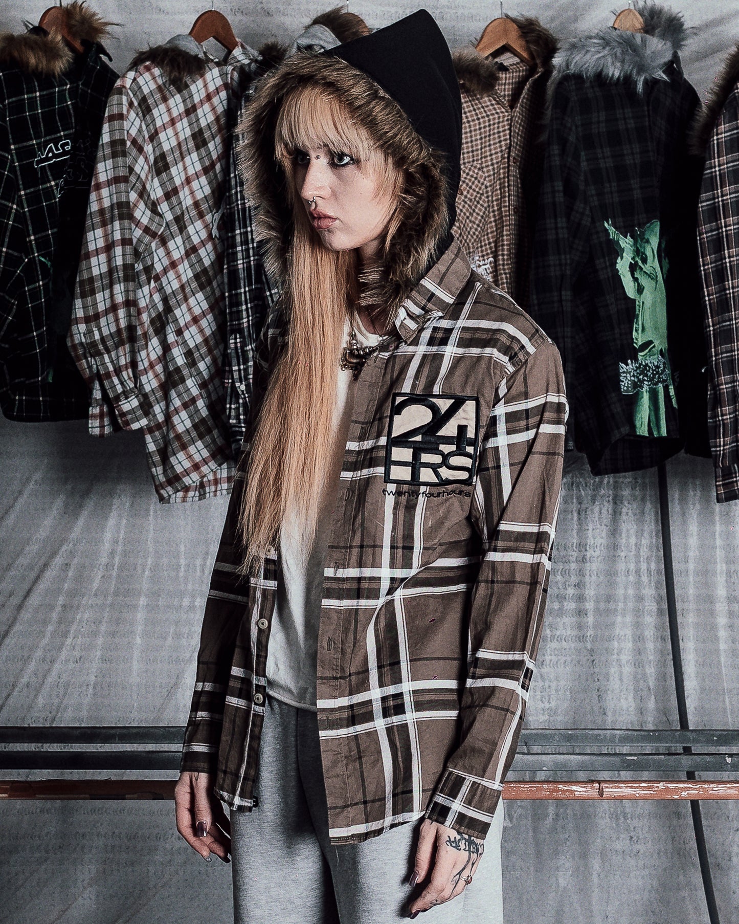 CHOCOLATE FLANNEL 1:1