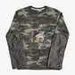 'SUFFERING' DARK CAMO SATIN SLEEVE THERMAL