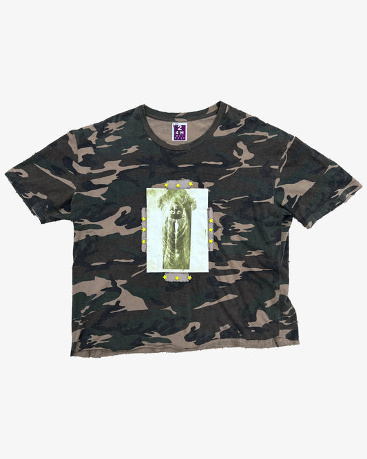 'FALLING STARS' CAMO TEE