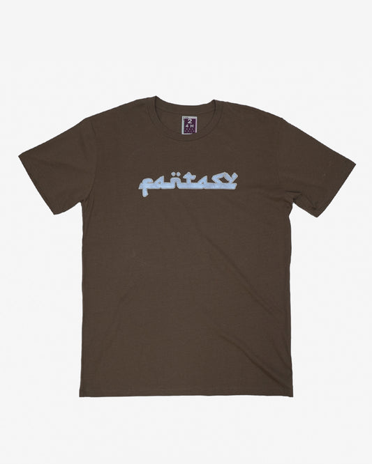 FANTASY 3M EMBROIDERED TEE CHOCOLATE
