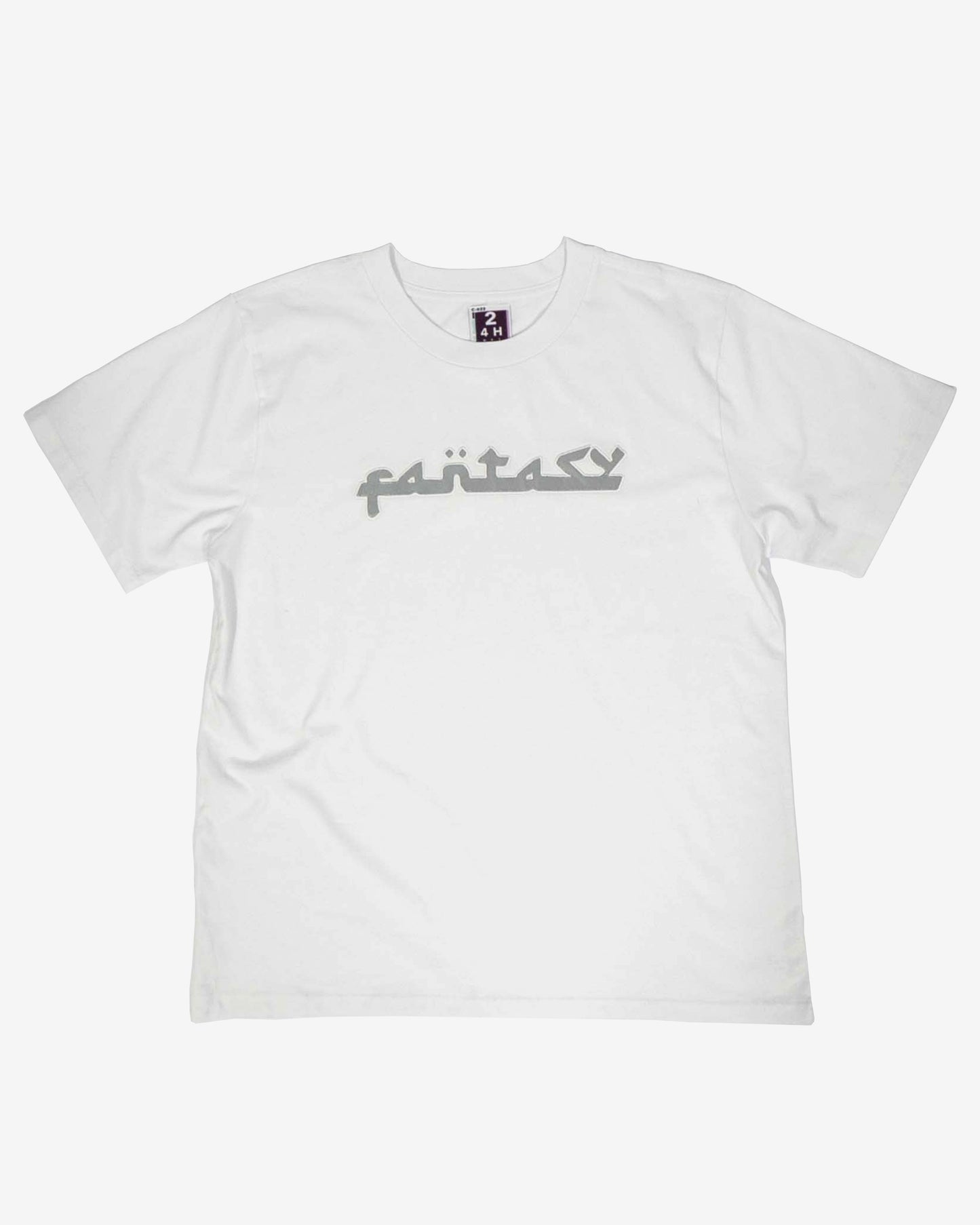 FANTASY 3M EMBROIDERED TEE WHITE
