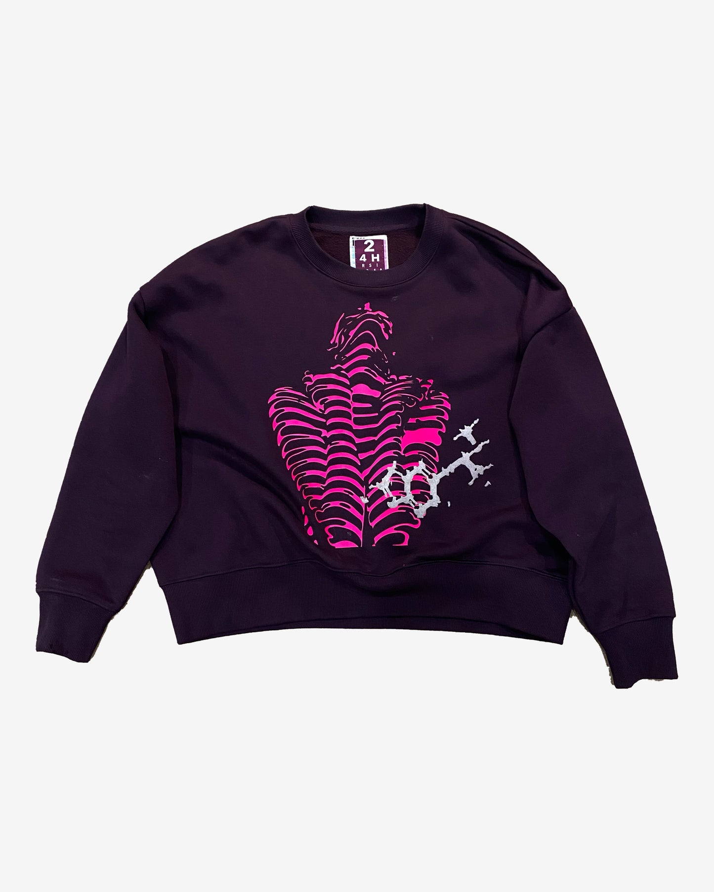 WASH MY SINS PURPLE CREWNECK